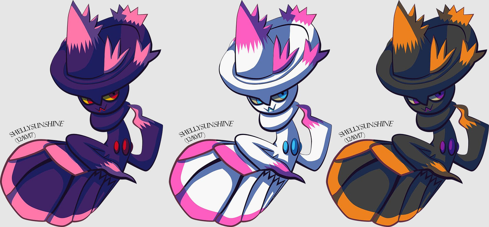 Mismagius and Her Shiny Remakes 2017